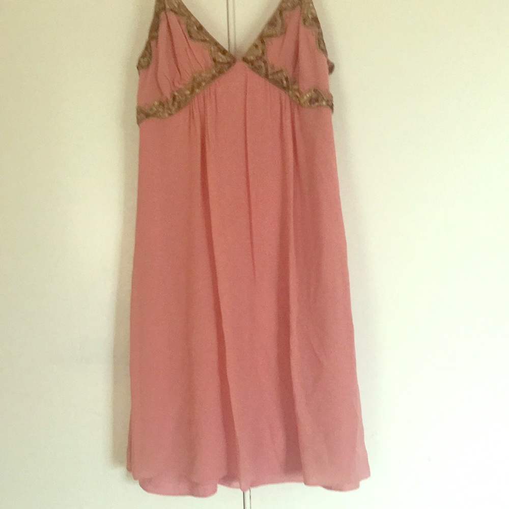 Fabulous Pink Temperley  London Silk Dress Size 6